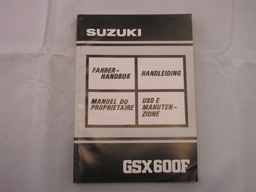 Suzuki gsx600f gsx600 1990 - f,