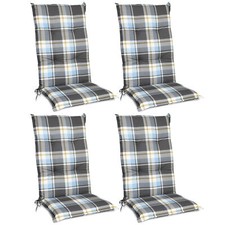4x Auflage Polster Hochlehner