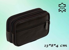 Herren Echt Leder Handtasche