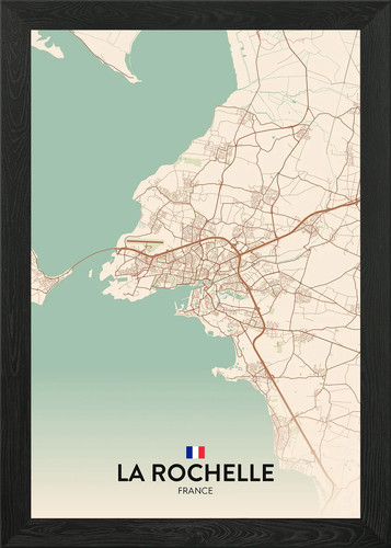 Rochelle gerahmtes - la, fr