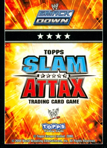 Topps slam attax 2008 - attax, smack