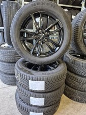 Satz Winterräder auf