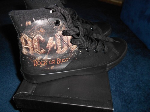 Damenschuhe rock n - ac/dc, rock`n