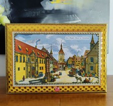 ALTE BLECHDOSE / E. OTTO SCHMIDT / DER WEISSER TURM ZU NÜRNBERG /