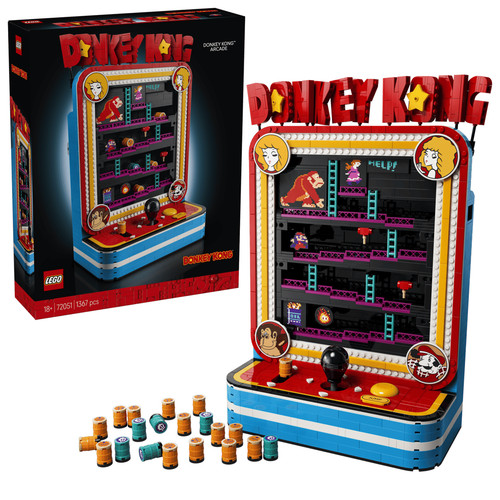 Lego donkey kong - donkey, arcade