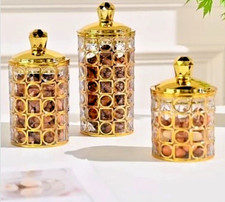 HOME DECO 3er SET TRANSPARENT