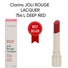 Clarins Paris Joli Rouge Lack Lippenstift 754L langanhaltend SCHNELLER VERKAUF