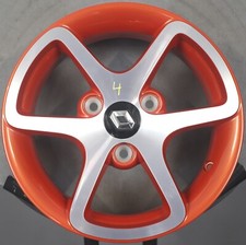 1x Alufelge Renault Twizy 4Jx13 ET23,5 403000511R ROT (4)