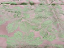 Prächtige Grüne Satin Tagesdecke neu 207 x 248 Unbenutzt