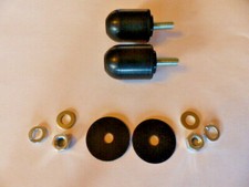 2x Gummifuß Peilstange