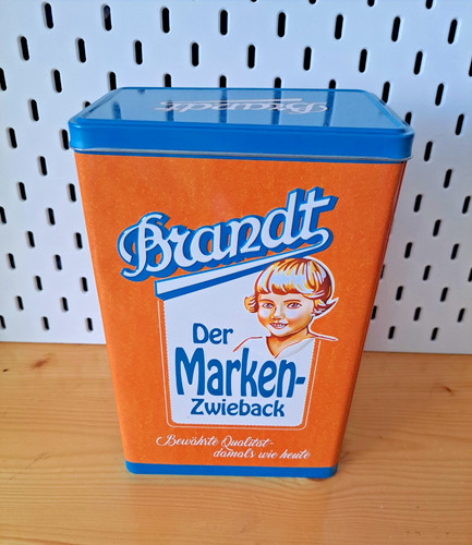 Brandt zwieback blechdose - brandt,