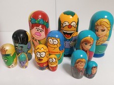 Simpsons & Frozen Holz Steck