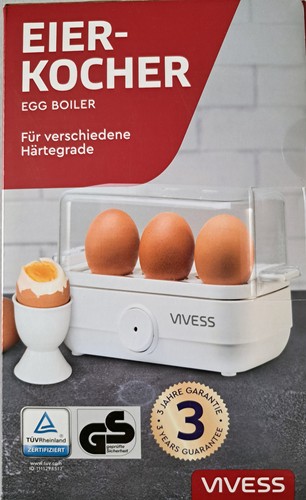 Eierkocher neu ovp - eierkocher, incl