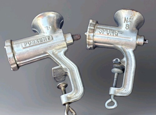 Spong metal meat grinder - metal,
