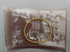 orig Foto_Hannover_Schmiedestraße_Kutsche Sprengel Werbung_Laden Capelle_1900