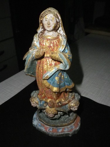 Barock holz heiligenfigur - barock,