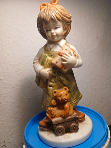 Gilde porzellanfigur mädchen - porzellanfigur,