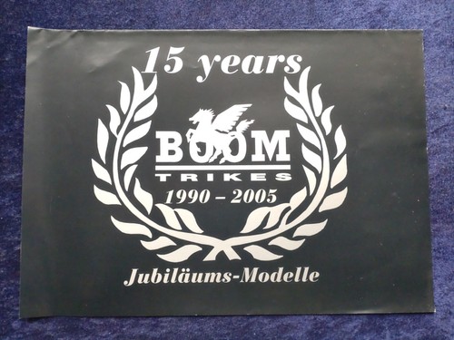 Boom trikes years - boom, 15