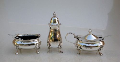 Menage set teilig 925 - , *