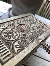 Historisches Gusseisen Waffel