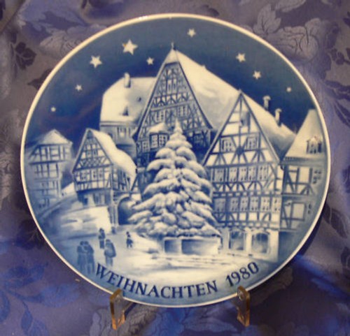 Weihnachtsteller 1980 - ,