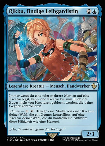 Magic mtg rikku resourceful - magic/mtg,