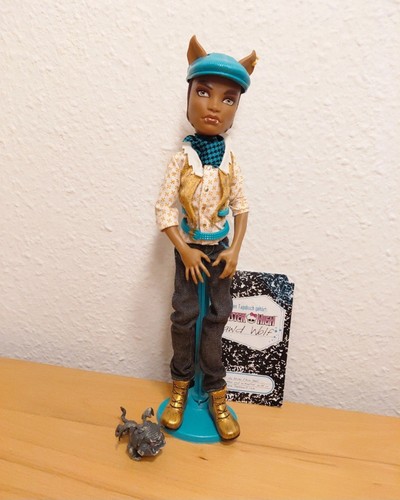 Monster high clawd wolf - monster, g1