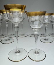 Vintage-Gläserset „Minton Clear“ (Stem 14196) von Tiffin‑Franciscan USA 24 St.