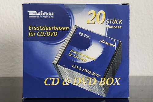 Dvd leerhüllen slim - 20,