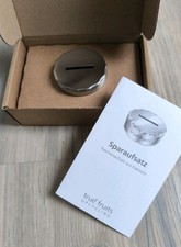 True Fruits Sparaufsatz Spardosendeckel Deckel Flaschenaufsatz Edelstahl NEU