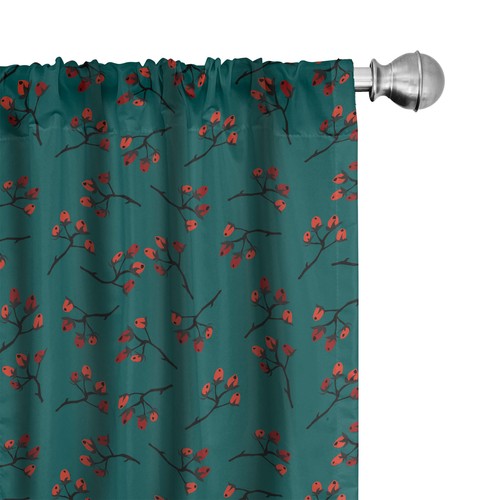 Teal mikrofaser vorhänge - teal,