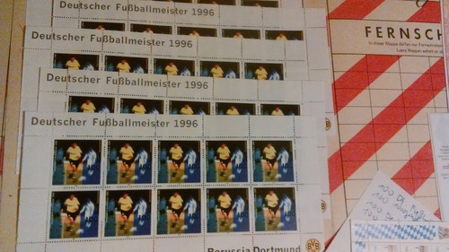 Bvb sondermarke fußball - bvb,  sondermarke