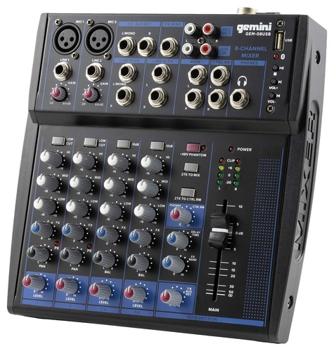 Kompakter kanal mixer mit - kompakter,