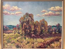 Birkhahn Alfred Gemälde Am