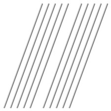 Edelstahl Rundstab, 10 Stück