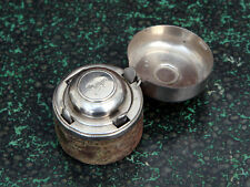 Kleines Reisetintenfass - Seefahrer - Delphin und Anker Gravur - Maritim