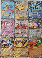 Pokemon Karten Deutsch Sammlung 100 Stück / Seltene V oder EX Karte / 10x Holo