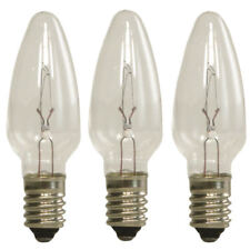 3 Ersatzlampen Topkerze 8V 3W