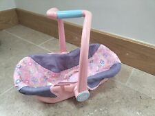 Baby Born Zapf Creation Baby Puppenautositz Trage Spielzeug Rosa Muster