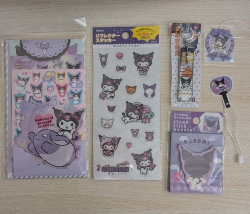 Kuromi set sticker - kuromi, (sticker