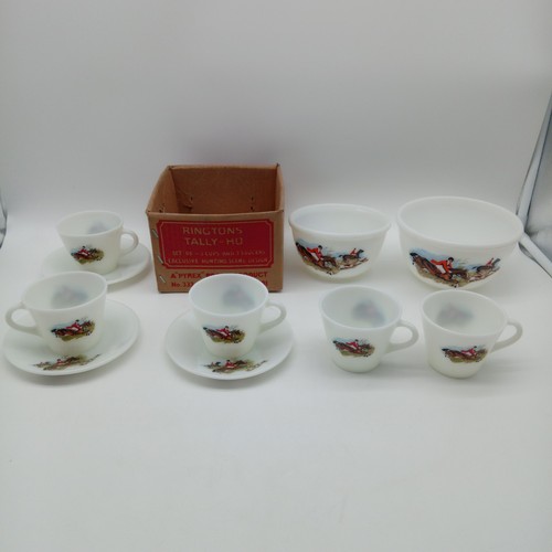Vintage jaj pyrex tally - pyrex, tally-ho