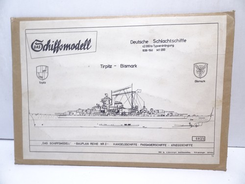Bauplan das schiffsmodell - das,