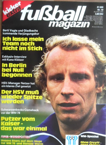 Kicker fußball magazin - fußball, 10