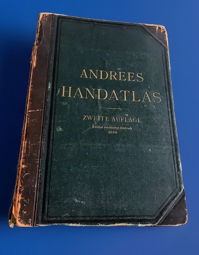 Andrees allgemeiner handatlas - andrees,