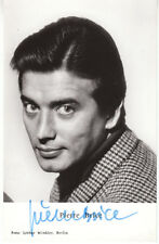 PIERRE BRICE original signierte Autogrammkarte aus den 60er Jahren Format 9x14cm