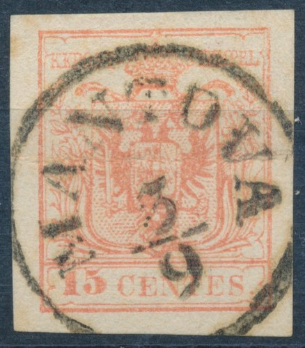 Lombardei venetien 1850 15c - lombardei-venetien,