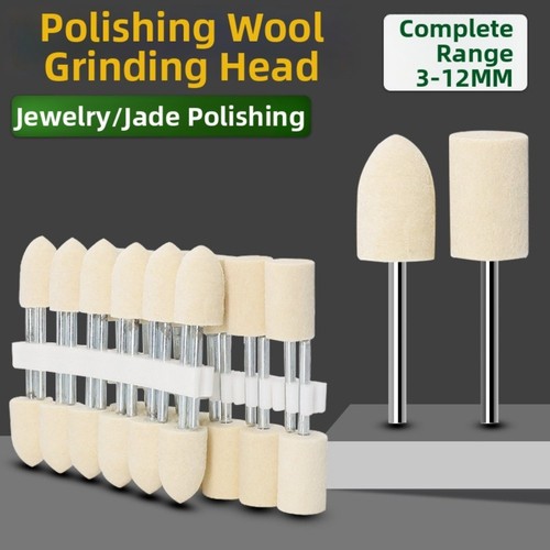 Wollfilz polierköpfe - wollfilz, 12
