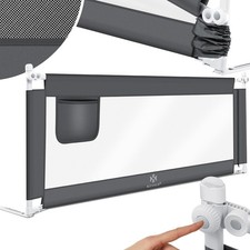 RETOURE Bettschutzgitter Bettgitter Kinderbettgitter Babybettgitter 200cm