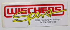 Original Aufkleber WIECHERS