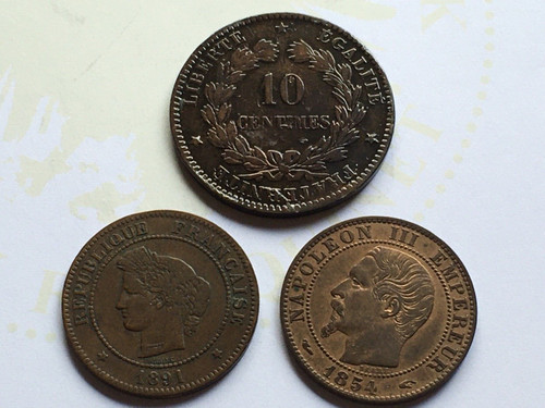 Frankreich 1872 centimes 5 - 10,